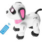 Yiman Robot Chien Télécommandé Programmable Rose, Jouet Interactif Dansant avec LED, Cadeau Enfants 3+ Yiman Robot Chien Télécommandé Programmable Rose, Jouet Interactif Dansant avec LED, Cadeau Enfants 3+