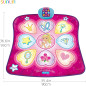 Tapis de danse SUNLIN avec LED, musique intégrée, volume réglable, 3 niveaux de difficulté (3-12 ans) Tapis de danse SUNLIN avec LED, musique intégrée, volume réglable, 3 niveaux de difficulté (3-12 ans)