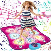 Tapis de Danse SUNLIN - Jeu Musical LED pour Enfants 3-12 ans