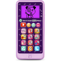 LeapFrog Chat & Count Emoji Phone - Purple Kids Learning Toy