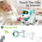STEMTRON Robot Animal Programmable Télécommande Interactive Chien & Chat RC LED Danse Musique STEMTRON Robot Animal Programmable Télécommande Interactive Chien & Chat RC LED Danse Musique