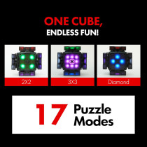 Connect Cube AI : Rubik's Cube Intelligent avec Musique & 10 Puzzles