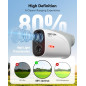 REDTIGER Télémètre de Golf Mini 1200Y, IP65 Étanche, 7X Zoom, Rechargeable, Verrouillage Pôle Drapeau