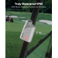 REDTIGER Télémètre de Golf Mini 1200Y, IP65 Étanche, 7X Zoom, Rechargeable, Verrouillage Pôle Drapeau