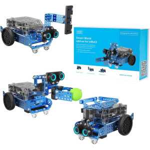 Makeblock Smart World Pack 3-en-1 pour Robot Programmable mBot2 - Kit d'Extension Jouet