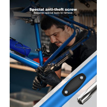 Waterproof Bike Tracker for Apple Find My | Hidden Anti-Theft Smart Tag