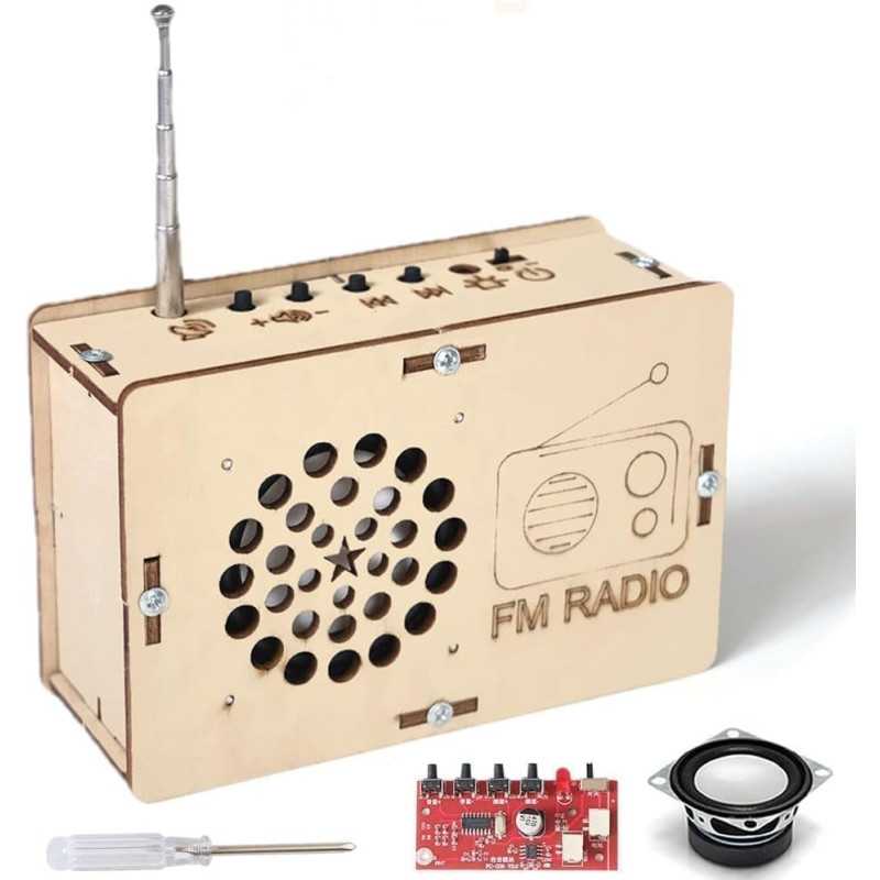 Jouets STEM & Kits Science DIY Radio pour Enfants 5-15 ans