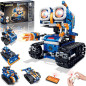 Kit Robot STEM 5-en-1 560 pcs avec contrôle APP/à distance, jeu éducatif codage pour enfants 8-14 ans
