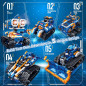Kit Robot STEM 5-en-1 560 pcs avec contrôle APP/à distance, jeu éducatif codage pour enfants 8-14 ans