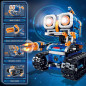 Kit Robot STEM 5-en-1 560 pcs avec contrôle APP/à distance, jeu éducatif codage pour enfants 8-14 ans