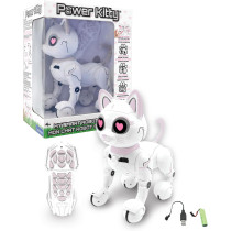 LEXiBOOK Power Kitty® Remote Control Robot Cat – Programmable Smart Toy