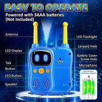 Talkie Walkie Astronaut 3000FT - Jouets Robots Enfants 2PCS