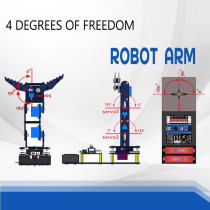 Robot Arm Kit for Arduino – Learn Electronics & Programming Easily