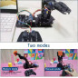Bras Robotique Arduino - Kit Intelligent pour Débutants, Memorise et Reproduit Mouvements, Prog., Math, Science Bras Robotique Arduino - Kit Intelligent pour Débutants, Memorise et Reproduit Mouvements, Prog., Math, Science