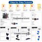 Robot Arm for Arduino - Smart Programmable Robot Kit for Beginners to Learn Electronics, Coding & STEM
