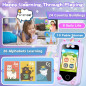 Kids Smart Phone for Girls 3-10, 2.8 Touchscreen Toy with Dual Camera, Games, Music, 8GB Purple Kids Smart Phone for Girls 3-10, 2.8 Touchscreen Toy with Dual Camera, Games, Music, 8GB Purple