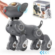 Robot Chien VATOS Jouet Interactif Enfant, Télécommande 2.4GHz