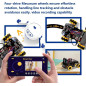ACEBOTT robotic kit with HD camera: exploration, programming, and 360° creativity ACEBOTT robotic kit with HD camera: exploration, programming, and 360° creativity