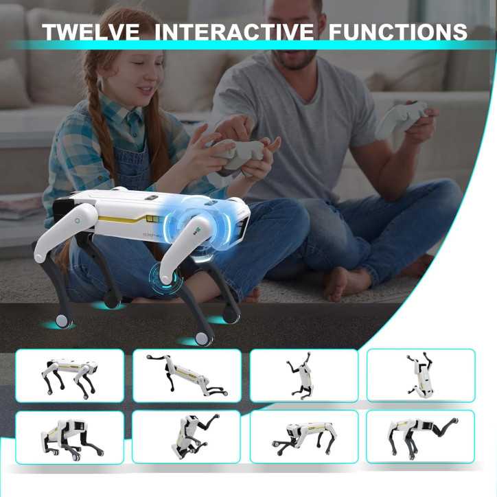 Jaming Smart Robot Dog Toy – The smart robotic dog that learns, plays, and amazes kids aged 3 to 14 Jaming Smart Robot Dog Toy – The smart robotic dog that learns, plays, and amazes kids aged 3 to 14