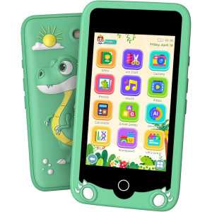 Apprendre en jouant avec ce smartphone robuste, ludique, protégé et rempli de jeux pour enfants curieux