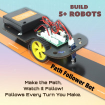 Kit Robotique STEM Butterfly EduFields 5-en-1 pour Enfants 8+