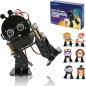 ACEBOTT STEM bipède : programmation ludique, mouvements personnalisables, idéal débutants et passionnés de robotique ACEBOTT STEM bipède : programmation ludique, mouvements personnalisables, idéal débutants et passionnés de robotique