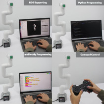 Open Source 6 Axis myCobot 280 Robotic Arm with M5Stack for Education 2023