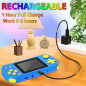 Mini console rétro éducative : 218 jeux, batterie rechargeable et format de poche Mini console rétro éducative : 218 jeux, batterie rechargeable et format de poche