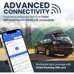Truview TV130 4G GPS Tracker – Live Vehicle Tracking, Easy Install, No Fees