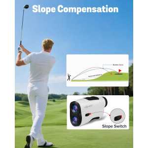 Fixation magnétique, écran LCD clair et anti-secousse : le télémètre idéal golf & chasse