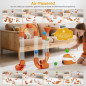 Endless building, music on! Air tube STEM toy, Bluetooth speaker, long battery, safe and rechargeable play Endless building, music on! Air tube STEM toy, Bluetooth speaker, long battery, safe and rechargeable play