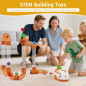 Endless building, music on! Air tube STEM toy, Bluetooth speaker, long battery, safe and rechargeable play Endless building, music on! Air tube STEM toy, Bluetooth speaker, long battery, safe and rechargeable play