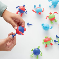 STEM discovery: build your retro dispenser, unlock 12 unique bots, fun surprises and hands-on learning inside!