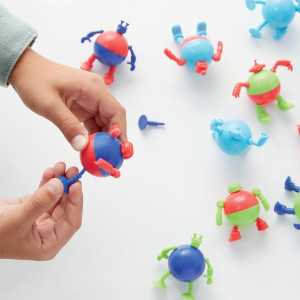 STEM rétro : construisez votre distributeur interactif, collectionnez 12 jouets, capsules surprises à offrir !