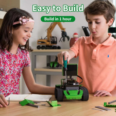 Robot Programmable Qoopers 6-en-1 avec Télécommande et Capteurs