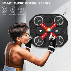 Wall-Mounted Bluetooth Music Boxing Machine Toy for Kids Ages 3-12+