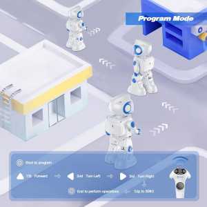 Contixo R10A Smart RC Robot Toy – Gesture Control & Programmable Actions