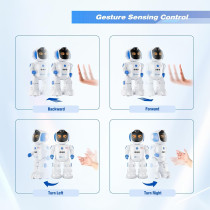 Contixo R10A Smart RC Robot Toy – Gesture Control & Programmable Actions
