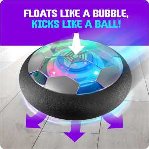 Le ballon de foot qui flotte et s’illumine : Ninja Blast, plaisir sûr à la maison, rechargeable et fun pour tous !