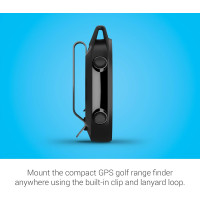 Clip-and-play golf GPS: 42,000 courses, real-time stats, long battery—precise game in any weather!