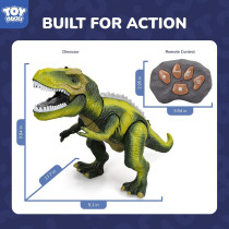 T-Rex interactif : il marche, rugit, s’allume et stimule l’imagination — aventure jurassique sûre dès 3 ans