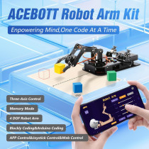 ACEBOTT 4-axis robotic arm: an ideal educational kit for coding and robotics beginners