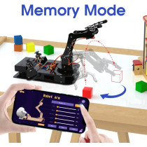 4 DOF ESP32 Robotic Arm Kit for Kids & Teens | STEM DIY Robot Toy