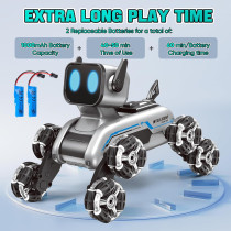 Chien Robot Télécommandé 2.4Ghz avec Sons et Lumières pour Enfants