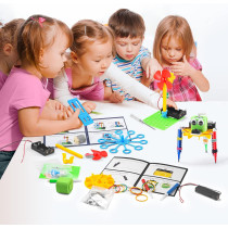 Kit Robotique STEM 6 pièces - Jouets Scientifiques 8-13 ans