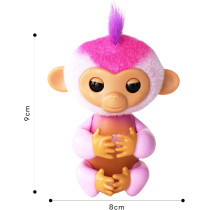 2023 Interactive Baby Monkey Toy – 70+ Sounds & Reactions | Harmony Pink