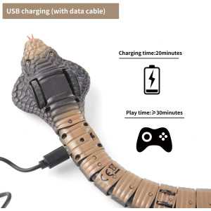 Remote in hand, unleash the king snake for jaw-dropping, realistic prank fun