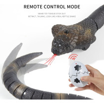 Realistic Remote Control Snake Toy – Prank Cobra with Infrared Sensor