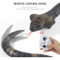 Remote in hand, unleash the king snake for jaw-dropping, realistic prank fun Remote in hand, unleash the king snake for jaw-dropping, realistic prank fun