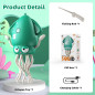 Magical show: dancing tentacles, bright LEDs & smart obstacle detection Magical show: dancing tentacles, bright LEDs & smart obstacle detection